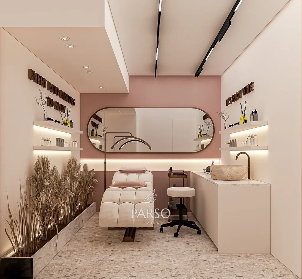 The beauty room